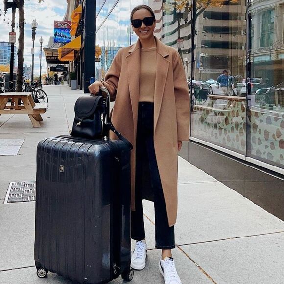 Mango Wool Blend Iconic Must Have Coat New - Picture 3 of 10